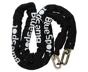 1.8 Metres x 8mm Square Link Heavy Duty Bike Security Chain with Nylon Cover