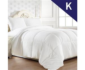 500GSM King Size 50/50 White Duck Down Feather Winter Weight Quilt/Duvet/Blanket