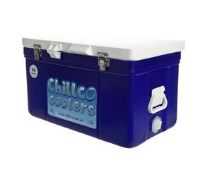 50L Chillco Cooler Ice Box Esky (Dark Blue)