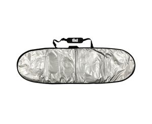 6Ə'' FIND Silver Padded Surfboard Cover