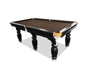 9FT Luxury Coffee Slate Pool / Snooker / Billiard Table