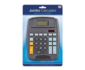 A Star Jumbo Calculator (Black) - ST3302