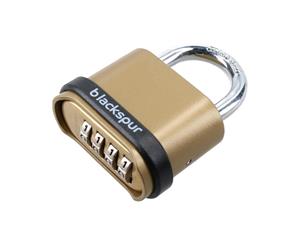 AB Tools 4 Digit Number Combination Combi Padlock Lock Secure Locking Shed Garage