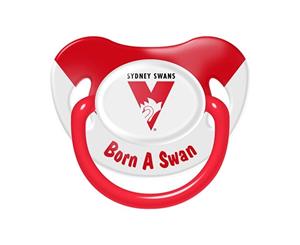 AFL Sydney Swans TEAM Logo Infant Baby Dummy Pacifier Baby