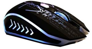 ALCATROZ X-Craft V 777 7-Colour Graphic Lighting Gaming Optical Mouse