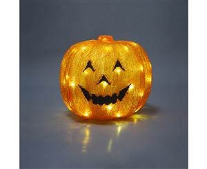 Acrylic  Large Pumpkin LED Light Halloween Party Decoration