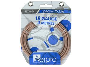 Aerpro Bassix BSX1804 18GA 4M Speaker Cable