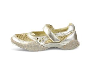 Airbox - Girl's Leather Shoes - Goldfish 01 - Gold