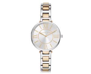 Alfred Sung Women's 31mm Silhouette Stainless Steel Mesh Watch - Silver/Gold