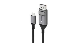 Alogic Ultra 1m USB-C Male to DisplayPort Male Cable