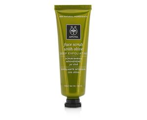 Apivita Face Scrub With Olive - Deep Exfoliating 50ml