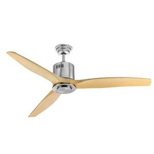 Arlec Havana ABS 3 Blade 130cm Ceiling Fan with Timber Finish Blades