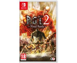 Attack On Titan 2 (A.O.T) Final Battle Nintendo Switch Game