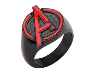Avengers Red A Symbol Ring