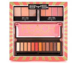 BYS Peachy Keen Eyeshadow Highlighter & Blush Palette Collection