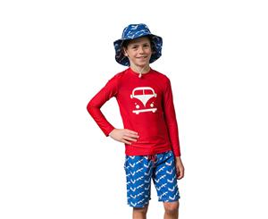 Babes in the Shade - Boy's Seagulls Boardshorts UPF 50+