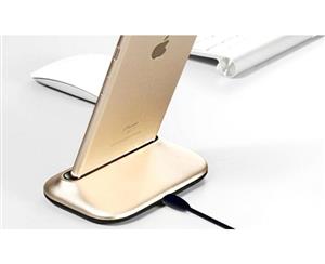 Baseus Aluminium Charging Dock for iPhone - Gold