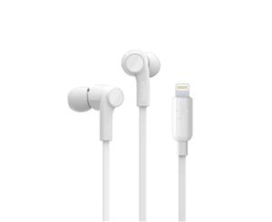Belkin Rockstar Lightning Connector In-Ear Headphones/Earphones Mic f/ iPhone WT
