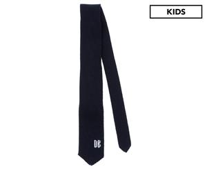 Bikkembergs Kids' Knitted Tie - Dark Blue