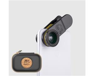 Black Eye 3-Pack G4 Travel Edition Smartphone Lenses | Wide Angle + Macro + Fisheye