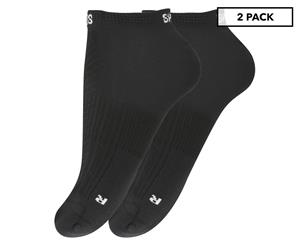 Bonds Sport Women's Size 8-11 Performance Training Socks 2-Pack - Black