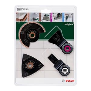 Bosch 4 Piece Multi Function Tool Tiling Sander Set