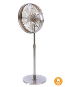 Breeze 41cm Pedestal Fan in Brushed Chrome
