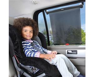 Brica Kick Mats Seat Protector & Sun Visor Safety Window Shade