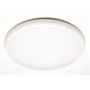 Brilliant 18W White LED Disque Oyster Ceiling Light