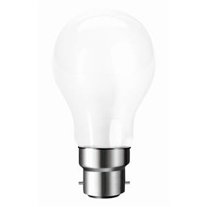 Brilliant 53W Frosted Warm White Bayonet Halogen Globes - 6 Pack