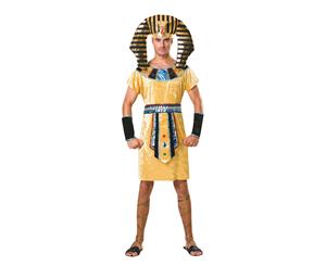Bristol Novelty Unisex Adults Pharaoh Costume (Gold/Blue/Black) - BN1462