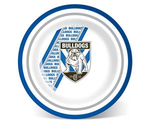 Canterbury Bulldogs NRL Melamine 25cm Round Dinner Plate