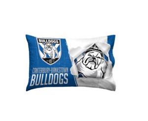 Canterbury Bulldogs NRL Pillow Case Single Pillowslip