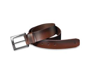 Carhartt Mens & Womens/Ladies Anvil Full Grain Bridle Leather Belt - Carhartt Brown