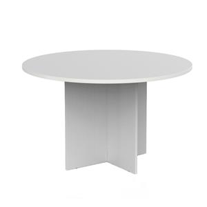 CeVello 1200mm White Round Meeting Table