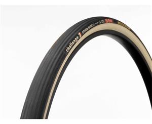 Challenge Strada Bianca Seta Ultra S Tubular Tyre - 700 x 30mm - Black/Cream - Black/Cream