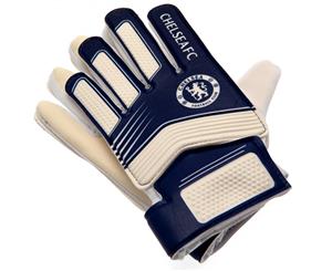 Chelsea Fc Kids Goalkeeper Gloves (Blue/White) - TA3210