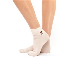 Chusette Warm Cotton Long Socks for Comfort and Style - Nude