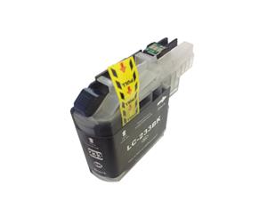 Compatible Brother LC-233 Black Inkjet Cartridge For Brother Printers PB-233B