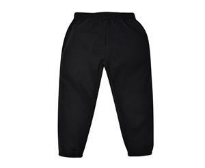 Crafted Essentials Kids Fleece Pants Trousers Bottoms Unisex Kids - Black
