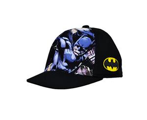 Dc Comics Batman Childrens Teens Official Snapback Cap (Black) - SG7696