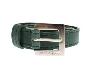 Dolce & Gabbana Green Leather Belt