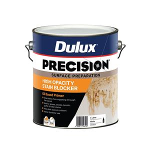 Dulux Precision 4L White High Opacity Stain Blocker Primer