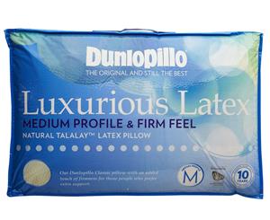 Dunlopillo Luxurious Latex Medium Profile & Firm Feel Pillow