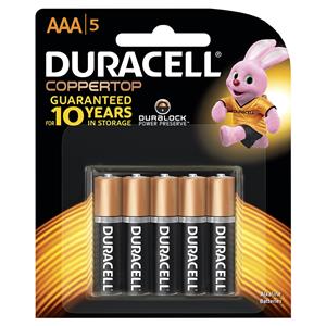 Duracell AAA Batteries - 5 Pack