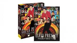 Elvis Album Collage 1000-Pieces Puzzle