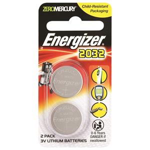Energizer CR2032 Lithium Battery - 2 Pack
