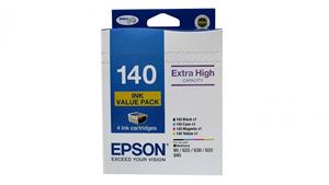 Epson 140 Extra High Capacity DURABrite Ultra Ink Cartridge Value Pack