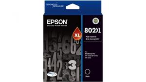 Epson 802XL DURABrite Ultra Black Ink Cartridge