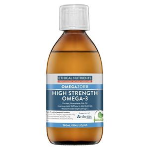 Ethical Nutrients OMEGAZORB High Strength Omega-3 Liquid (Mint) 280ml